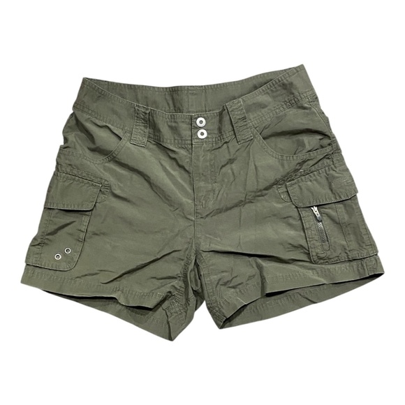 Columbia omni-shade cotton blend multi pocket shorts. Sz 8 - Picture 1 of 11